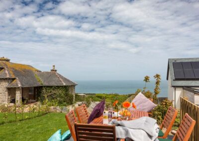 Godrevy House, holiday cottage with sea views and a woodburner, near Porthmoer Beach in north Cornwall | St Ives Coastal Holidays